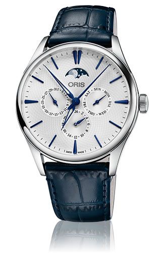 Replica ORIS ARTELIER COMPLICATION ON BLUE STRAP 01-781-7729-4051-07-5-21-66FC watch for sale